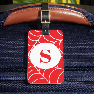 スパイダーウェブ オーダーメイド 名前入りイニシャル ラゲッジタグ
