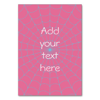 スパイダーウェブ（スカイブルー） テーブルナンバー