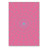 スパイダーウェブ（スカイブルー） テーブルナンバー (裏面)