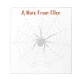 スパイダーウェブ ノートパッド (正面)