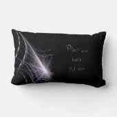 スパイダーウェブ ランバークッション (裏面)