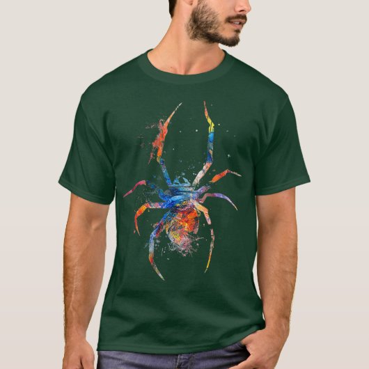 スパイダーウェブCobweb Arachnid Entomology - Tシャツ (正面)