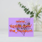 スパイダーウェブMUSEUM Zazle the_museum ポストカード (スタンド正面)