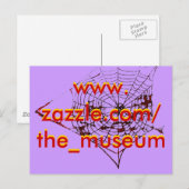 スパイダーウェブMUSEUM Zazle the_museum ポストカード (正面/裏面)