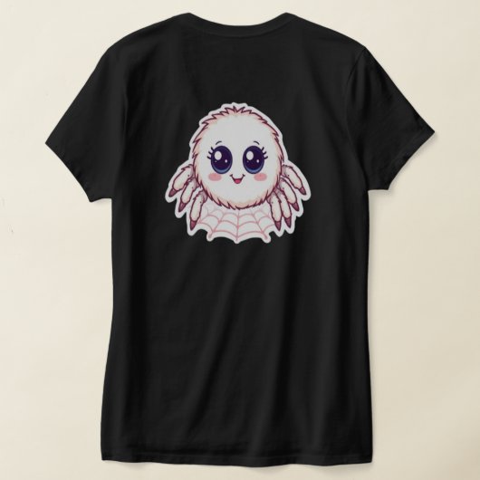 スパイダーウーマンスタイル Tシャツ (レイダウン裏面)