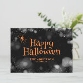 スパイダーオンザくもの巣ハッピーハローウィンカード シーズンカード (スタンド正面)
