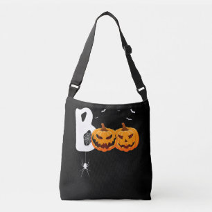 スパイダーギフト  ハロウィンカボチャのクモ クロスボディバッグ