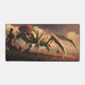 スパイダークイーンゲームデスクマット | 暗い魔法デスクマット デスクマット (正面)