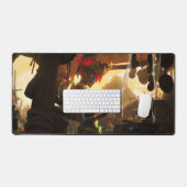 スパイダークイーンゲームデスクマット | 暗い魔法デスクマット デスクマット (キーボード&マウス)