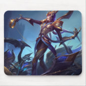 スパイダークイーンゲームマウスパッド | ゴシックテーマデザイン マウスパッド (正面)