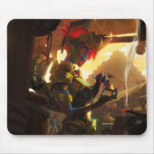 スパイダークイーンゲームマウスパッド | ゴシックテーマデザイン マウスパッド (正面)