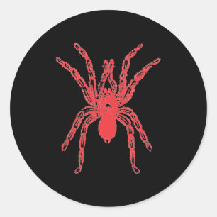 スパイダーグラフィックデザインクラシックの丸いシール ラウンドシール