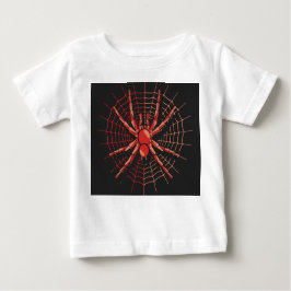 スパイダーグラフィック素晴らしベビージャージーTシャツ ベビーTシャツ