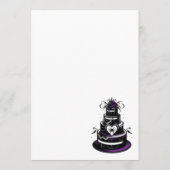 スパイダーケーキ メニュー (裏面)