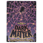 スパイダーコズミックくもの巣ハロウィーン銀河系の恐怖 クリップボード (裏面)