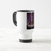 スパイダーコズミックくもの巣ハロウィーン銀河系の恐怖 トラベルマグ (正面左)