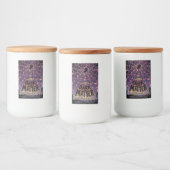 スパイダーコズミックくもの巣ハロウィーン銀河系の恐怖 フードラベル (ボトル)