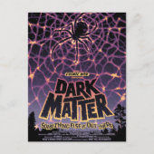 スパイダーコズミックくもの巣ハロウィーン銀河系の恐怖 ポストカード (正面)