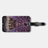 スパイダーコズミックくもの巣ハロウィーン銀河系の恐怖 ラゲッジタグ (裏面横)