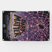 スパイダーコズミックくもの巣ハロウィーン銀河系の恐怖 横断幕 (横)