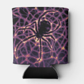 スパイダーコズミックくもの巣ハロウィーン銀河系の恐怖 缶クーラー (裏面)