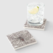 スパイダーコースター ストーンコースター (横)