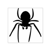 スパイダーシルエットアートスタンプ ラバースタンプ (インプリント)