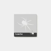 スパイダーシルエットポストイットノート ポストイット (正面)