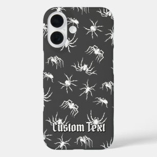 スパイダーシルエット模様ケースメイトiPhoneケース iPhone 16ケース