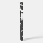 スパイダーシルエット模様ケースメイトiPhoneケース Case-Mate iPhoneケース (裏面 / 左)