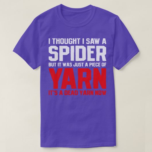 スパイダースを恐れる Tシャツ (デザイン正面)