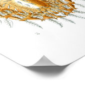 スパイダースアラチニダイラストズバイエルンストヘイケル ポスター (角)