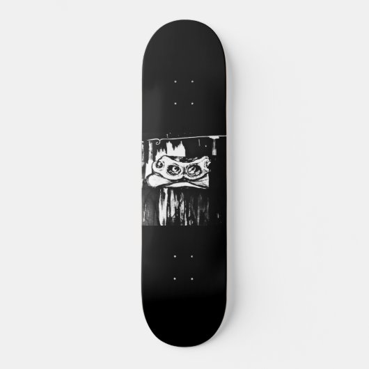 スパイダースケートボードブラックバイサミラ・スペリー スケートボード (正面)