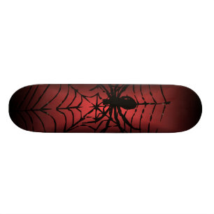 スパイダースケートボード付きクモの巣 スケートボード