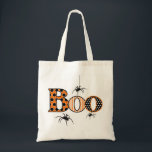 スパイダースハロウィーンでブー トートバッグ<br><div class="desc">かわいいな…大きなブーとおもしろいパターン…すべての項目はパーソナライズされた... 調整品は私の店に…チェック!!</div>