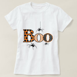 スパイダースハロウィーンでブー Tシャツ
