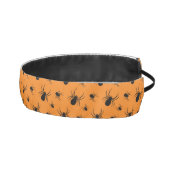 スパイダースハロウィーンパターンブラックとオレンジ アスレチックヘッドバンド (右)