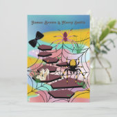 スパイダーズくもの巣ノーブルシューズパスボウタイ結婚ズ 招待状 (スタンド正面)