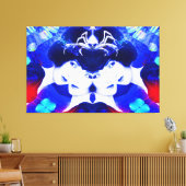 スパイダーズくもの巣 キャンバスプリント (インサイチュ (リビング))