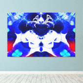 スパイダーズくもの巣 キャンバスプリント (インサイチュ (ウッドフロア))