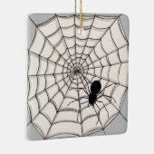 スパイダーズとくもの巣ハロウィンセラミックオーナメント セラミックオーナメント (右)