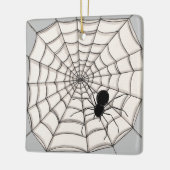 スパイダーズとくもの巣ハロウィンセラミックオーナメント セラミックオーナメント (左)