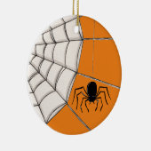 スパイダーズとくもの巣ハロウィンセラミックオーナメント セラミックオーナメント (右)