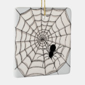 スパイダーズとくもの巣ハロウィンセラミックオーナメント セラミックオーナメント (右)