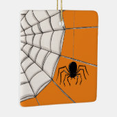 スパイダーズとくもの巣ハロウィンセラミックオーナメント セラミックオーナメント (右)