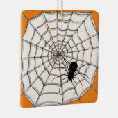 スパイダーズとくもの巣ハロウィンセラミックオーナメント セラミックオーナメント (右)