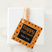 スパイダーズハッピーハローウィンブラックオレンジカスタム フェイバータグ (インサイチュ)