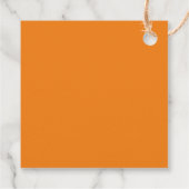 スパイダーズハッピーハローウィンブラックオレンジカスタム フェイバータグ (裏面)