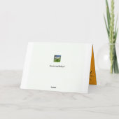 スパイダーズハロウィン カード (裏面)