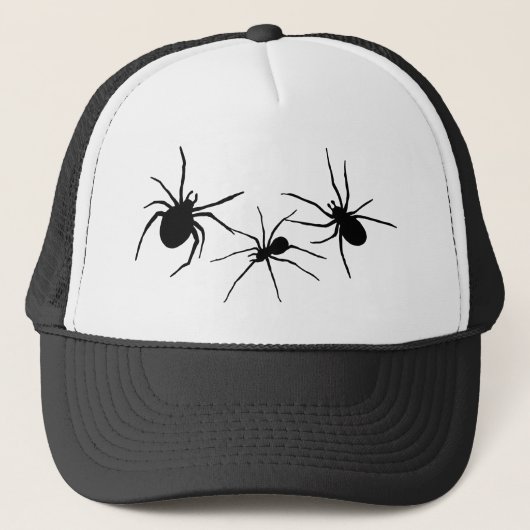 スパイダーズ怖いクローリーおもしろいアラキノイド キャップ (正面)